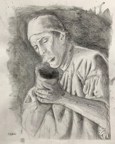 Made from a photograph I took at Old Sturbridge Village