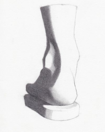 Bargue drawing, second attempt