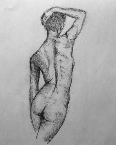 Figure drawing class day 1 lesson 1 #figuredrawing #lifeofdrawing @kenzoandmayko