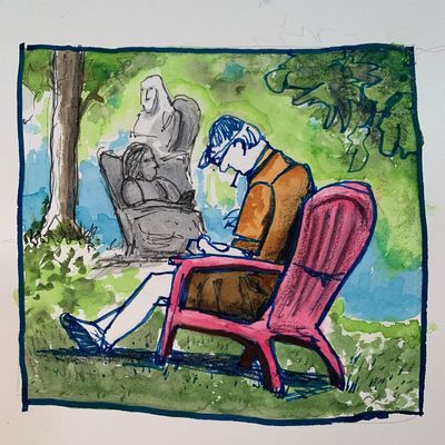 #sketching in the park