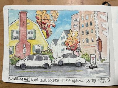 Street scene near #davissquare