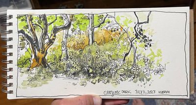 #WaterColored #organic #urbansketch #walktosee