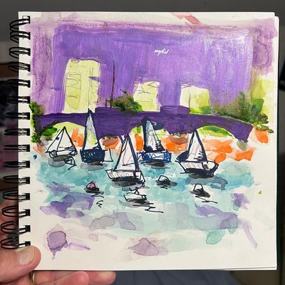 Sketches from a glorious Saturday with @uskboston